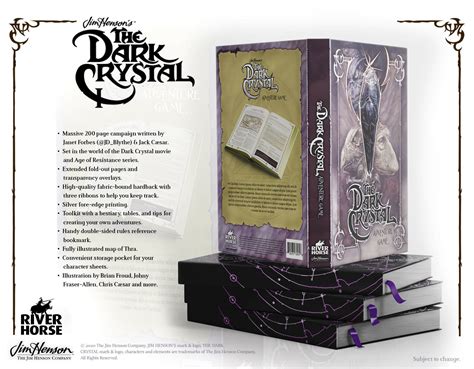 We have partnered with River Horse to provide you with interactive resources and materials for you to explore the The Dark Crystal world of Thra . . The dark crystal adventure game pdf